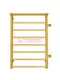 Анкона П8 - электрический полотенцесушитель, цвет золото