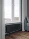 Bronto Pipe 3030 - трехтрубный трубчатый радиатор высотой 300 мм, нижнее подключение с термостатикой