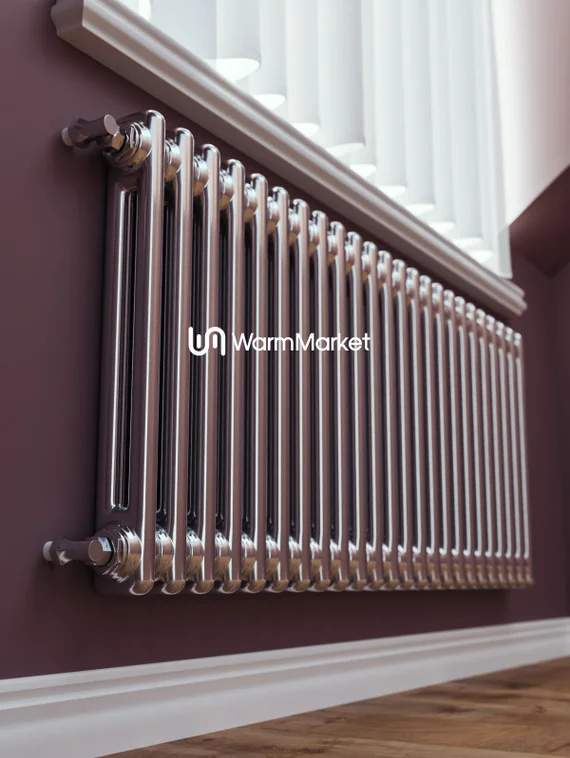 Axxinot Sentir Chrome 2050 - стальной трубчатый радиатор, боковое подключение N12