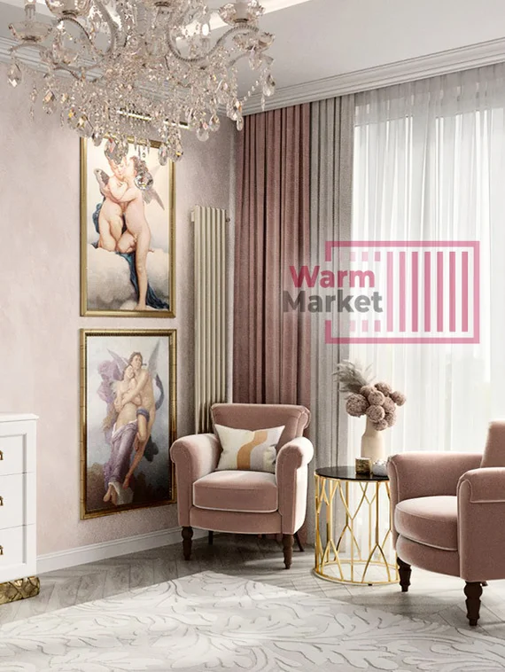 Diametro 42 V - вертикальный трубчатый радиатор высотой 1000 мм, 9 секций