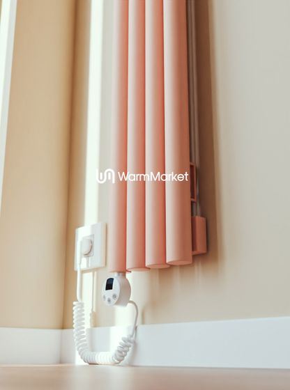 Bareng Monte VE 2000 - вертикальный электрический трубчатый радиатор высотой 2000 мм