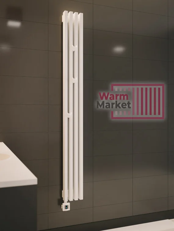 Axxinot Cardea 60х30 VE - вертикальный электрический радиатор высотой 1000 мм, 6 секций