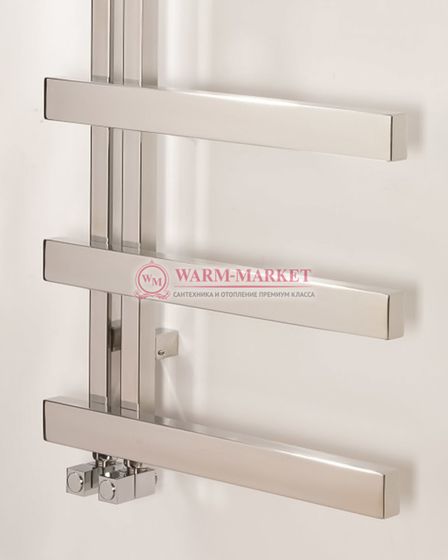 Terra Mat-дизайнерский полотенцесушитель из матовой полированной нержавеющей стали