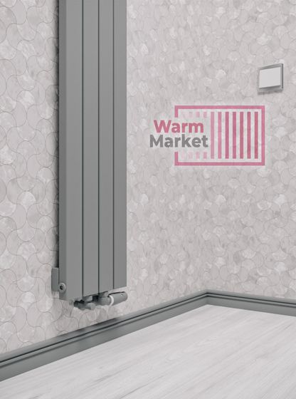 Axxinot Adero 30х60 V - вертикальный радиатор высотой 2500 мм, 9 секций