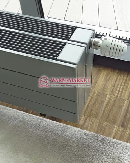 NARBONNE VT 11 – низкий конвектор высотой 286 мм с нижним подключением