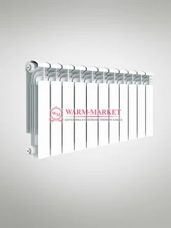 Rifar Alum 350 - алюминиевый радиатор с боковым подключением