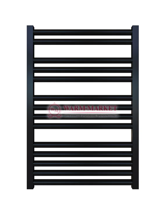 Mandarino Tubo 500х800 - цветной полотенцесушитель из анодированного алюминия, модель 14/33