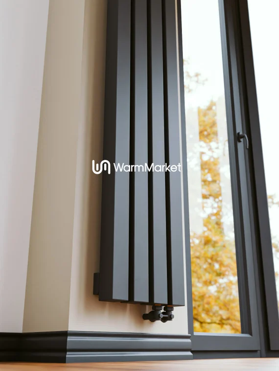 Bareng Livian V 1250 - вертикальный трубчатый радиатор высотой 1250 мм, нижнее правое подключение