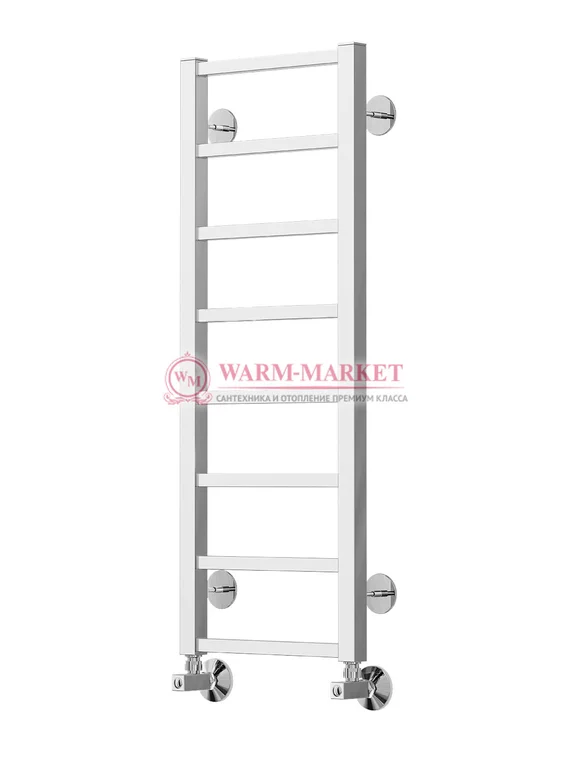 Контур П8-1 - водяной полотенцесушитель, нижнее подключение, цвет бронза