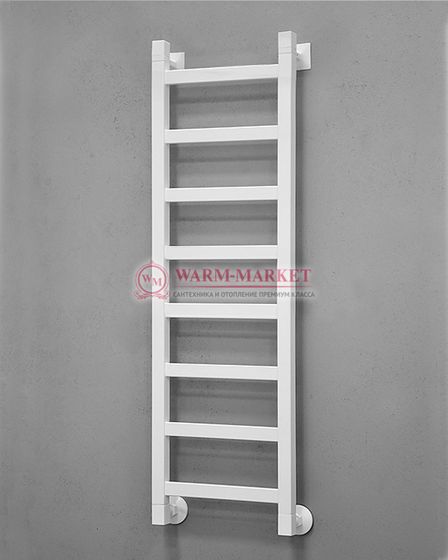 Quadro EQ1 - узкий электрический дизайн-полотенцесушитель с терморегулятором из нержавеющей стали