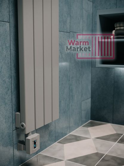 Axxinot Adero 30х60 VE - вертикальный электрический радиатор высотой 2000 мм, 4 секции