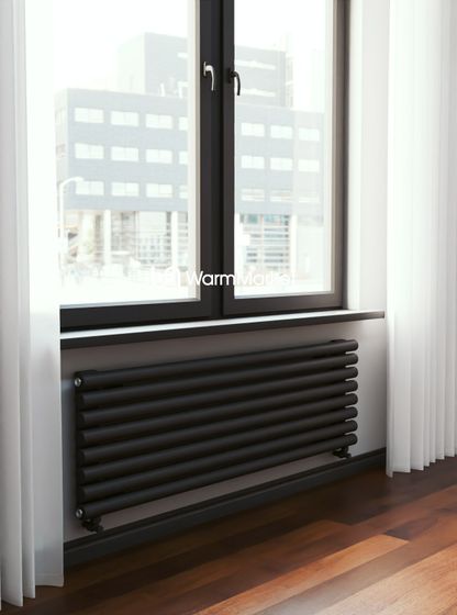 Bareng Monte Z 1500 - горизонтальный трубчатый радиатор шириной 1500 мм, нижнее разнесенное подключение