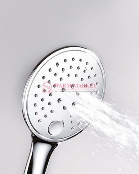 Встраиваемый комплект для душа с верхней душевой насадкой и лейкой черный А14029-Bl