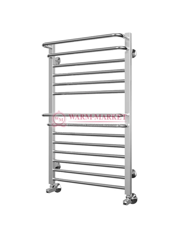 Орион - водяной полотенцесушитель, нижнее подключение, белый