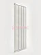 Silver S 1600 - вертикальный цветной алюминиевый дизайн - радиатор