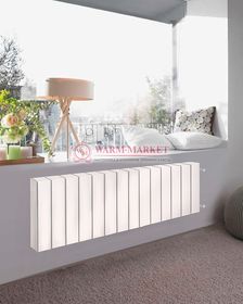 Steel GZ 60х60 1180 - горизонтальный трубчатый дизайн-радиатор высотой 430 мм, 20 секций