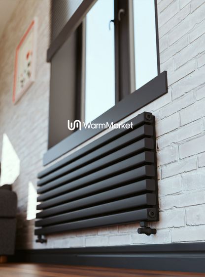 Bareng Tipe Z 500 - горизонтальный трубчатый радиатор шириной 500 мм, нижнее разнесенное подключение