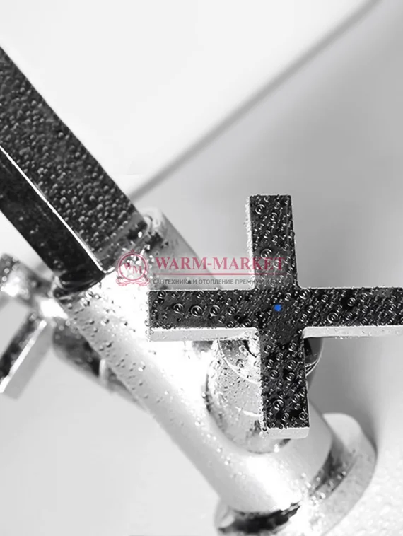 Смеситель для кухни черный Weser 7847-Bl