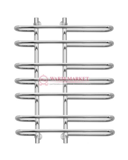 Gratsia-4 - водяной дизайн-полотенцесушитель из нержавеющей стали