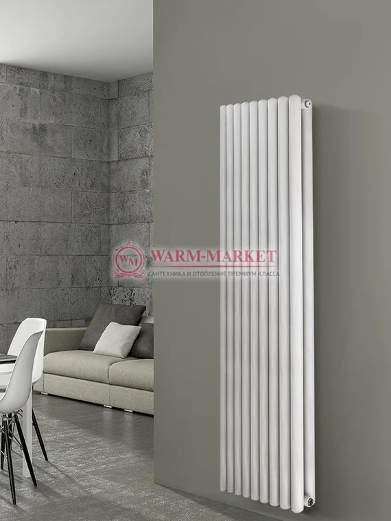 Вертикальный трубчатый радиатор KZTO Garmonia C25 V2 высотой 1797 мм