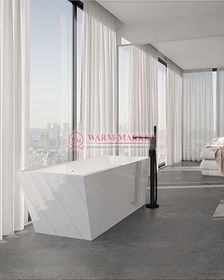 Напольный смеситель для ванны черный  Dinkel 5821-Bl