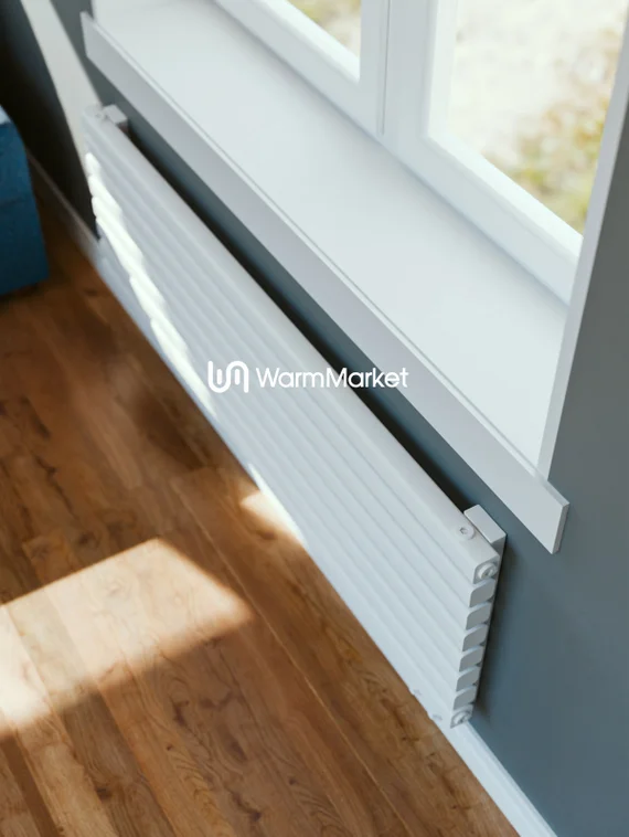 Bareng Tipe Z 700 - горизонтальный трубчатый радиатор шириной 700 мм, нижнее правое подключение