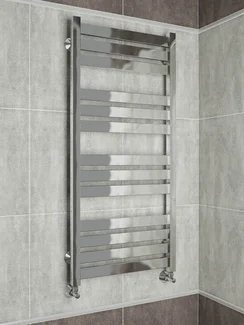 Latte E - электрический дизайн полотенцесушитель с квадратными вертикалями