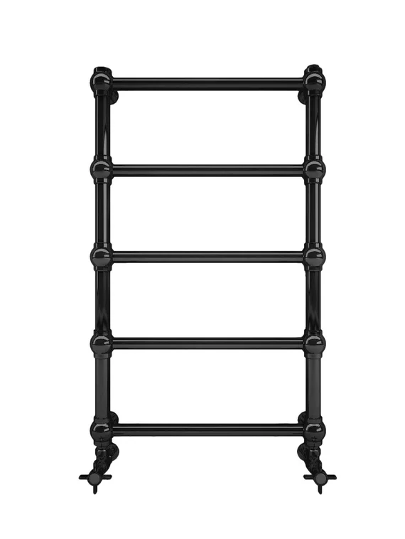 Terma Retro - полотенцесушитель черного цвета