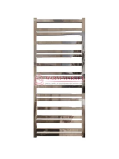 Mandarino Quadrata 500х1200 - цветной полотенцесушитель из анодированного алюминия, модель 17/20