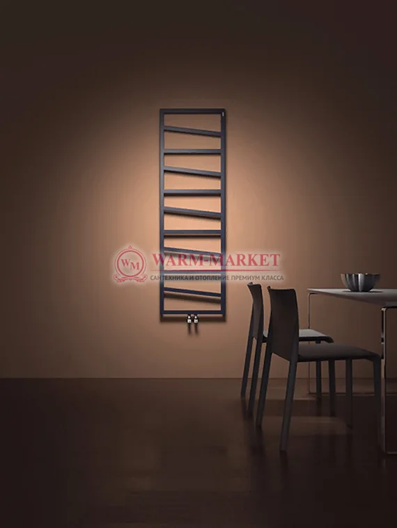 Вертикальный дизайн радиатор Broner Cube Zigzag