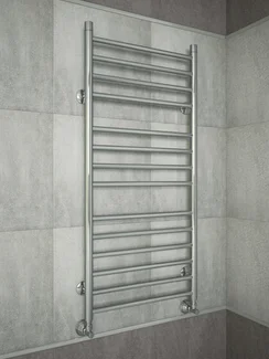 Avrora E - электрический полотенцесушитель из нержавеющей стали.