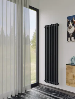 Bronto Pipe 2140 - двухтрубный трубчатый радиатор высотой 1400 мм, нижнее подключение