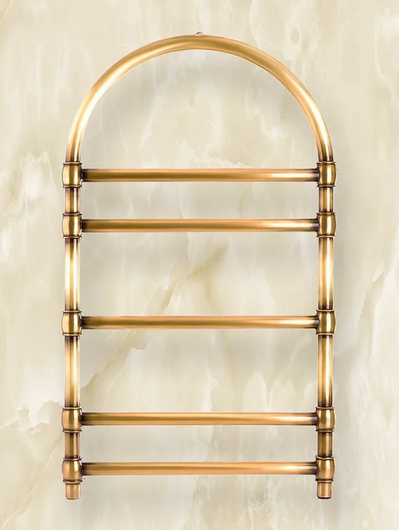 Awantazh Aura - полотенцесушитель в стиле ретро состаренная бронза