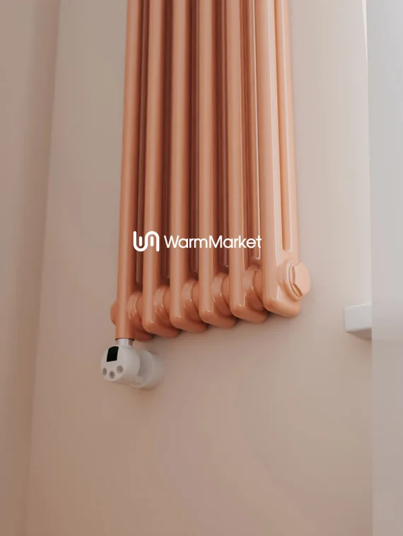 Bareng Softy Electric 2150 - электрический вертикальный двухтрубный трубчатый радиатор высотой 1500 мм