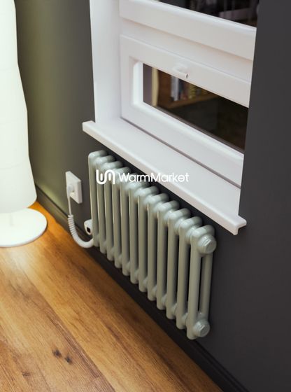 Bareng Softy Electric 2037 - электрический двухтрубный трубчатый радиатор высотой 370мм