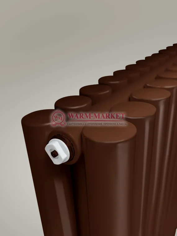 Garmonia A 40 V 2 - вертикальный трубчатый радиатор высотой 1784 мм коричневого цвета