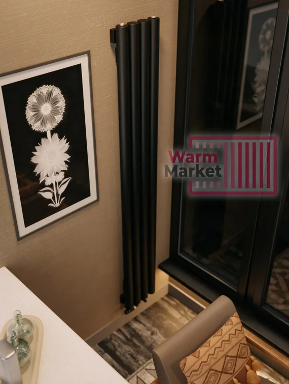 Axxinot Rendo 57 V - вертикальный радиатор высотой 1750 мм, 8 секций