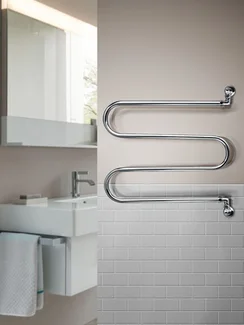 Margaroli Vento 400 - поворотный водяной полотенцесушитель