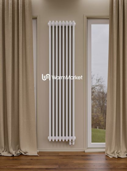 Bareng Softy 3150 - трехтрубный трубчатый радиатор высотой 1500 мм, нижнее подключение