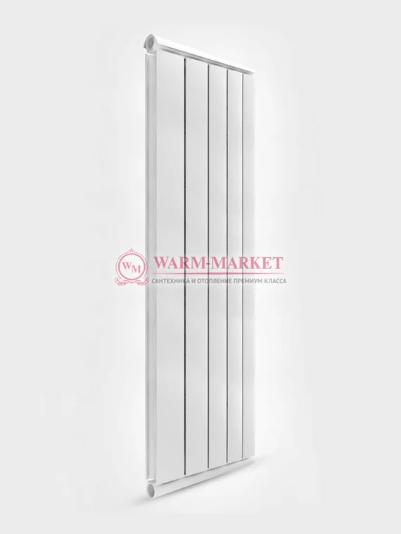 Silver S 1600 - вертикальный цветной алюминиевый дизайн - радиатор