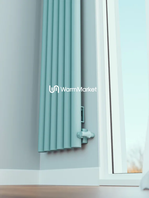 Bareng Monte V 2000 - вертикальный трубчатый радиатор высотой 2000 мм, боковое подключение