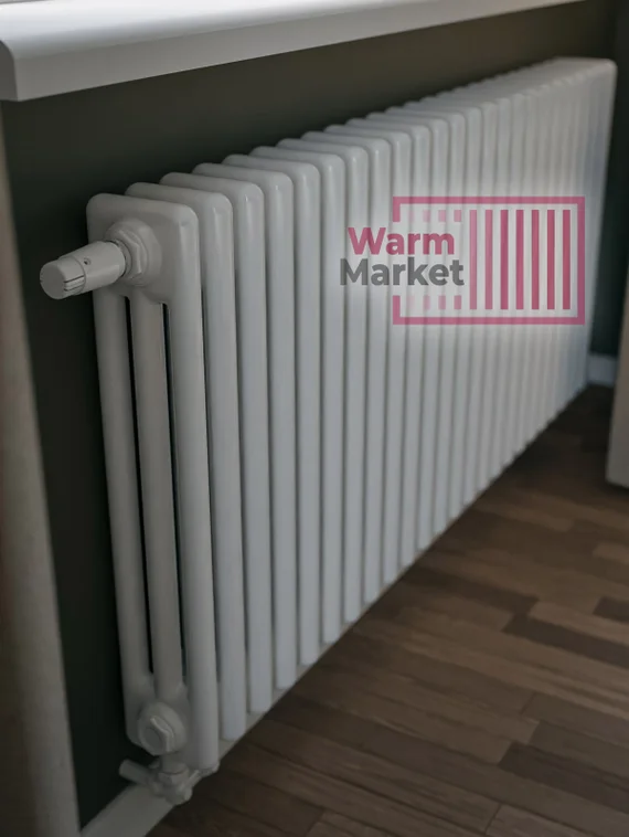 Axxinot Sentir 3050 - стальной трубчатый радиатор, нижнее подключение с термостатикой N69 твв