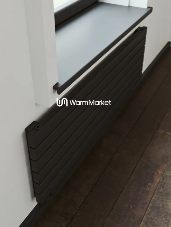 Bareng Temper Z 600 - горизонтальный трубчатый радиатор шириной 600 мм, нижнее левое подключение