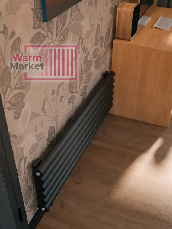 Axxinot Rendo 57 Z - горизонтальный радиатор шириной 1250 мм, 9 секций