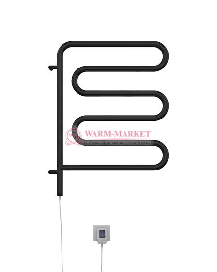 Ш-образный поворотный электрический полотенцесушитель