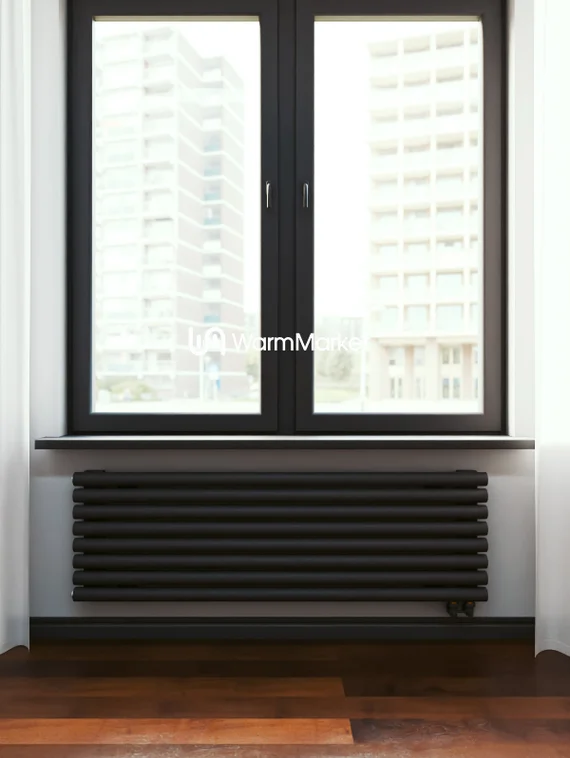 Bareng Monte Z 800 - горизонтальный трубчатый радиатор шириной 800 мм, нижнее правое подключение