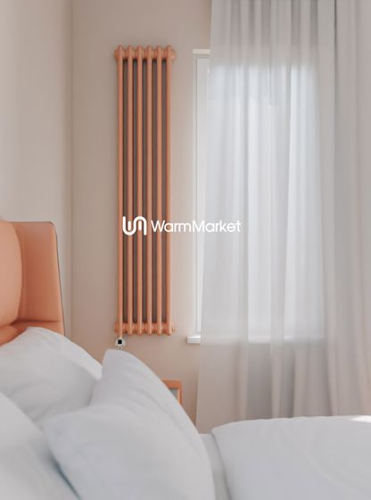 Bareng Softy Electric 2150 - электрический вертикальный двухтрубный трубчатый радиатор высотой 1500 мм