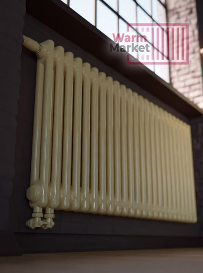 Axxinot Sentir 2070 - стальной трубчатый радиатор, нижнее подключение с термостатикой N69 твв