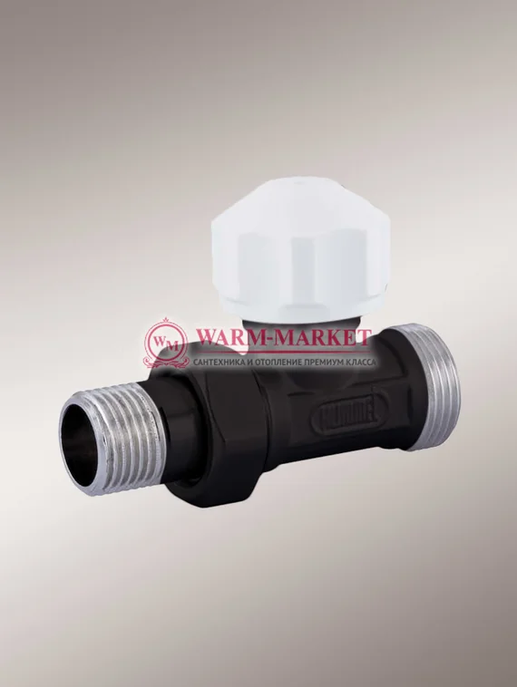 Узел термостатический Hummel прямой ¾, черный