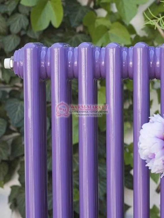 Вертикальный трубчатый радиатор Solira 2150 N69 нижнее подключение, цвета RAL